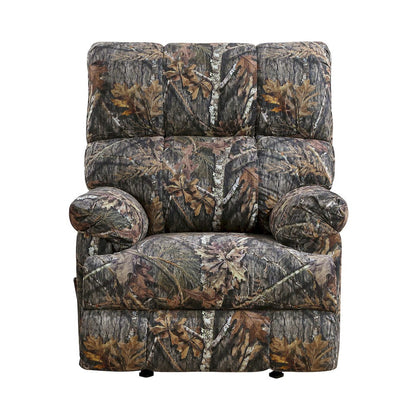 Homelegance  - Charleston Glider Reclining Chair in Camoflage - 9655-1GD  view 1
