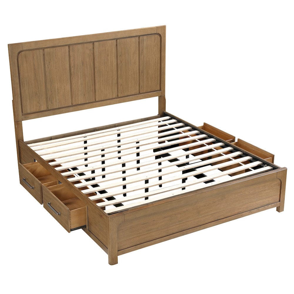 Homelegance  - Charlotte California King Platform Bed W/ Storage Side Rails - 2336K-1CKx  view 8