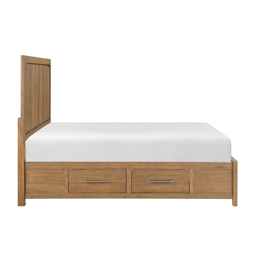 Homelegance  - Charlotte Eastern King Platform Bed W/ Storage Side Rails - 2336K-1EKx  view 5