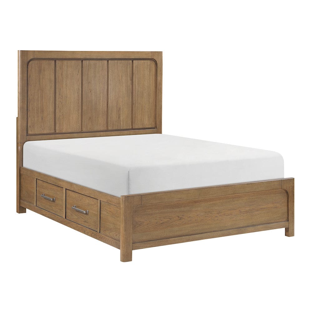 Homelegance  - Charlotte Queen Platform Bed W/ Storage Side Rails - 2336-1x  view 4