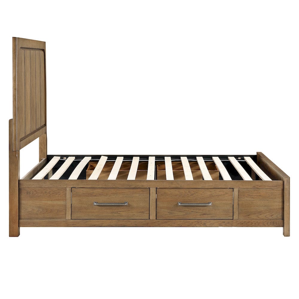 Homelegance  - Charlotte Queen Platform Bed W/ Storage Side Rails - 2336-1x  view 7