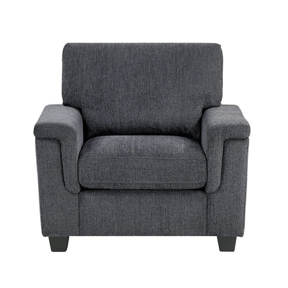 Homelegance  - Chelsea Chair in Dark gray - 9746DG-1  view 3