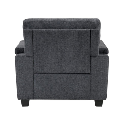Homelegance  - Chelsea Chair in Dark gray - 9746DG-1  view 6