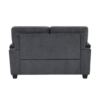 Homelegance  - Chelsea Love Seat in Dark gray - 9746DG-2  view 2