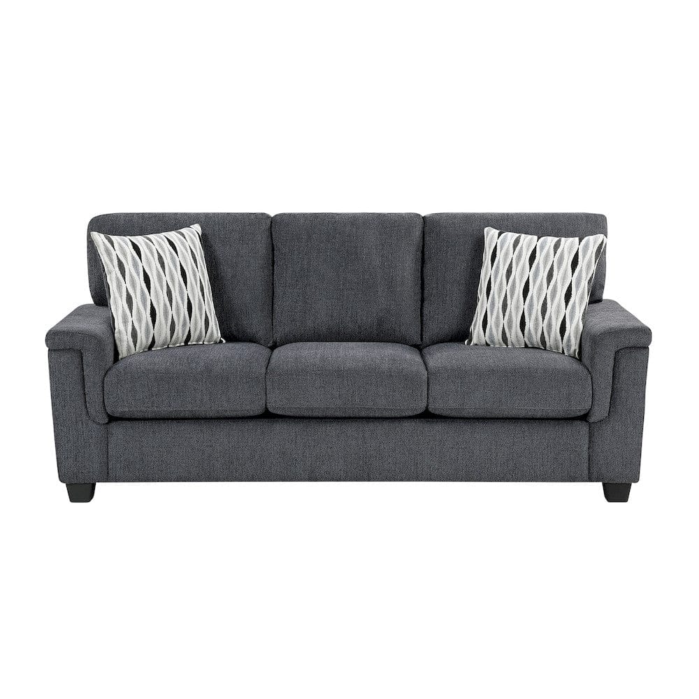 Homelegance  - Chelsea Sofa in Dark gray - 9746DG-3  view 1