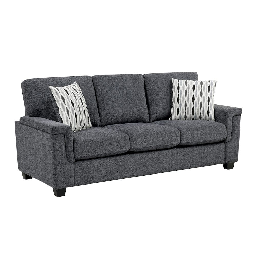 Homelegance  - Chelsea Sofa in Dark gray - 9746DG-3  view 2