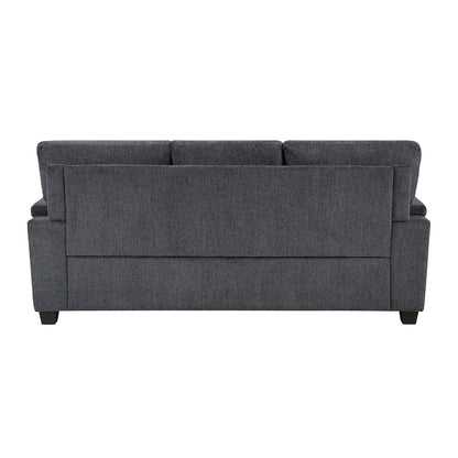 Homelegance  - Chelsea Sofa in Dark gray - 9746DG-3  view 3