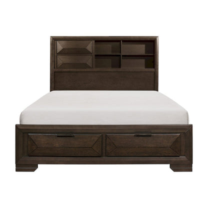 Homelegance  - Chesky Eastern King Platform Bed W/ Footboard Storage - 1753K-1EKx  view 1