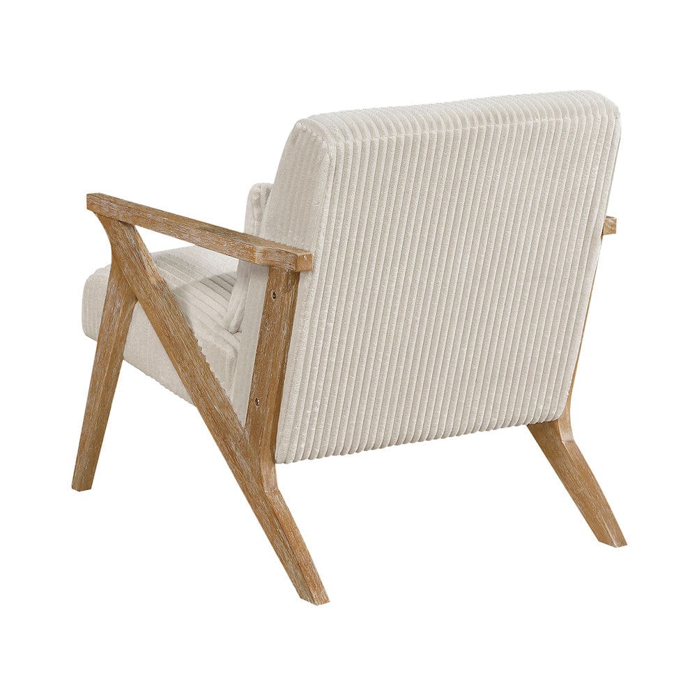 Homelegance  - Chevron Accent Chair in Beige - 1172BE-1  view 6