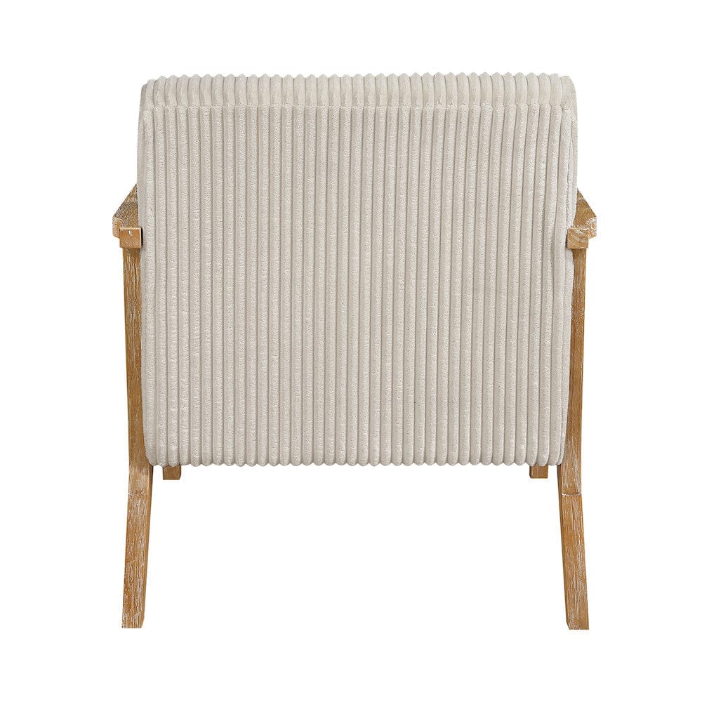 Homelegance  - Chevron Accent Chair in Beige - 1172BE-1  view 7