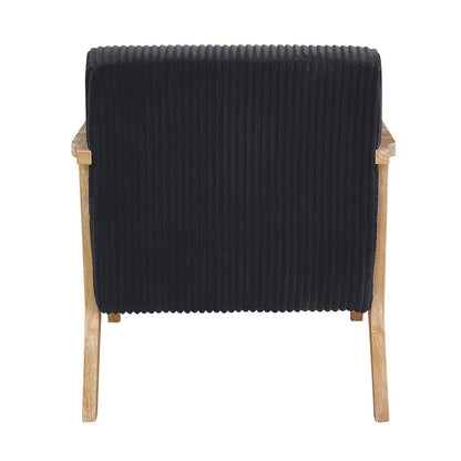 Homelegance  - Chevron Accent Chair in Black - 1172BK-1  view 5