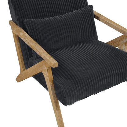 Homelegance  - Chevron Accent Chair in Black - 1172BK-1  view 6