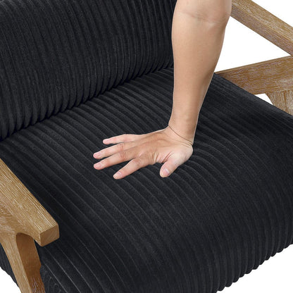 Homelegance  - Chevron Accent Chair in Black - 1172BK-1  view 8