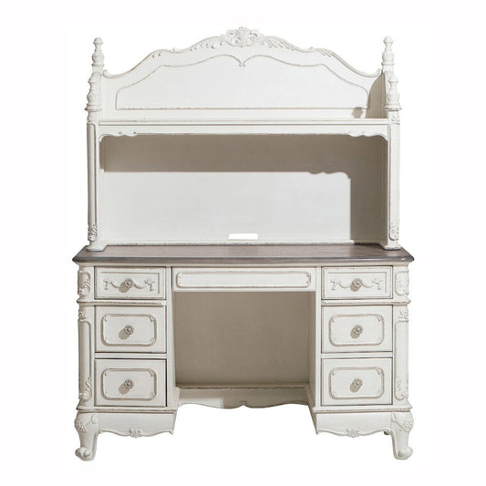 Homelegance  - Cinderella Writing Desk W/ Hutch - 1386NW-10x  view 1