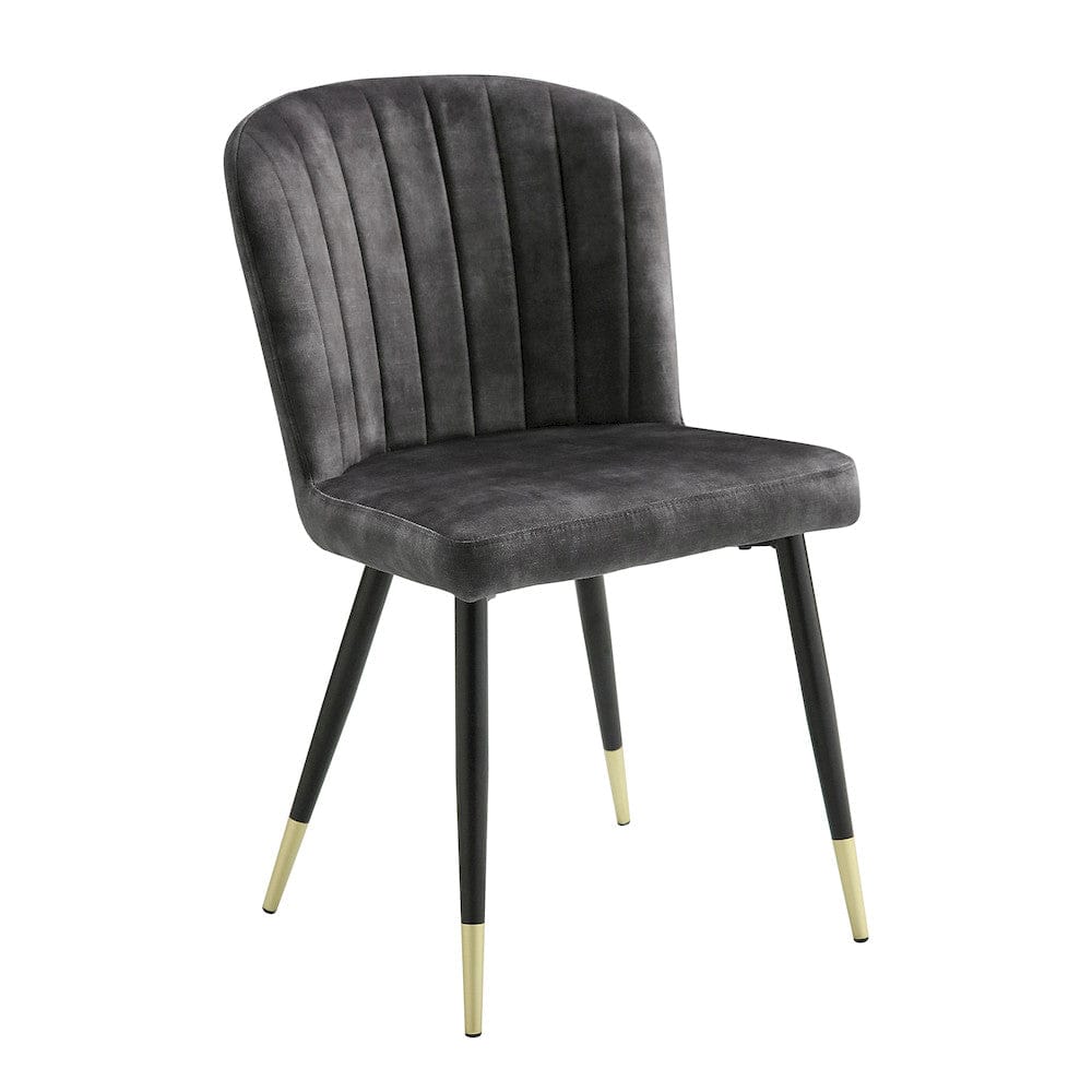 Homelegance  - Clemente Side Chair in Charcoal - 5921S  view 1