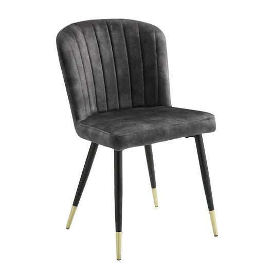 Homelegance  - Clemente Side Chair in Charcoal - 5921S  view 1