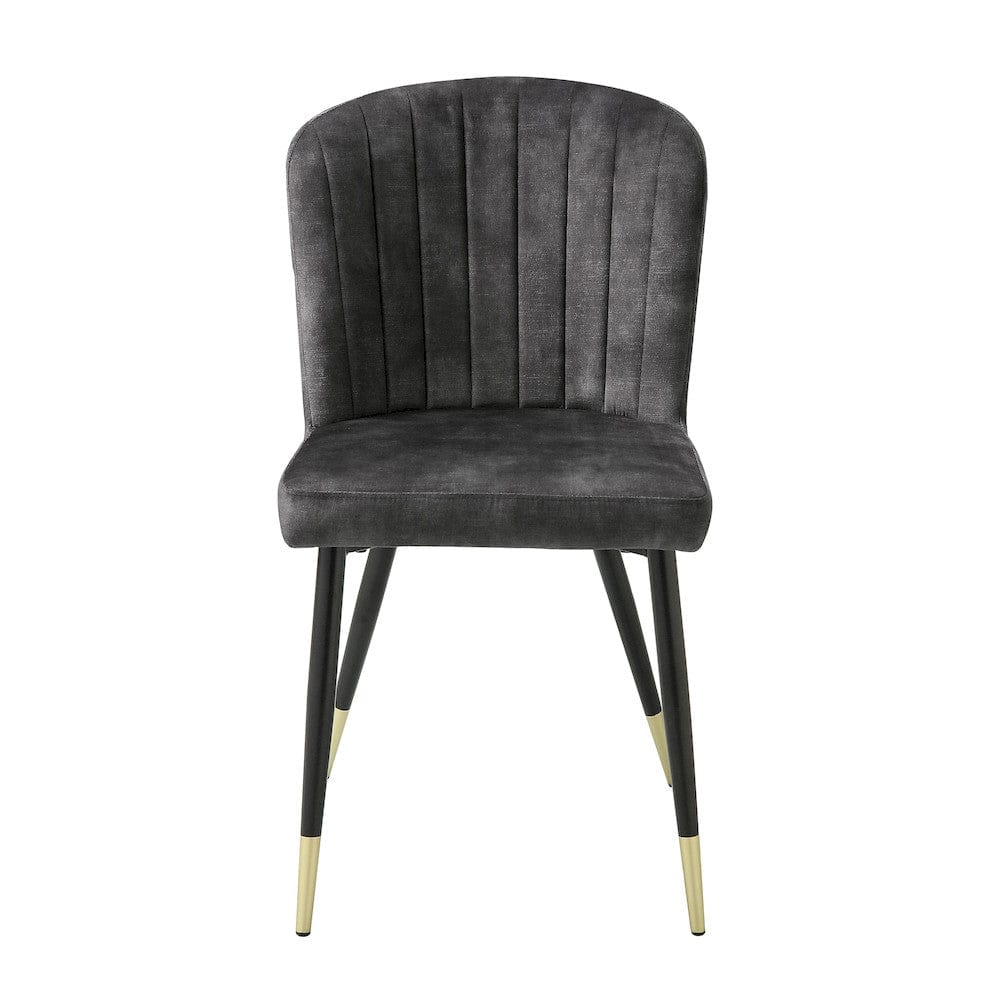Homelegance  - Clemente Side Chair in Charcoal - 5921S  view 3
