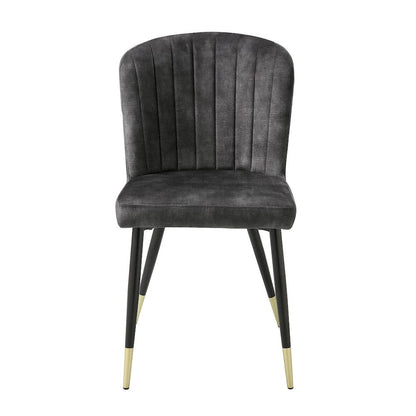 Homelegance  - Clemente Side Chair in Charcoal - 5921S  view 3