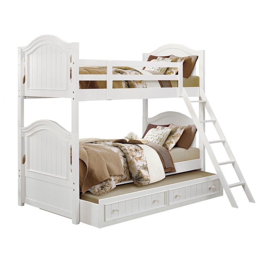 Homelegance  - Clementine Twin/Full Bunk Bed W/ Twin Trundle - B1799-1FxR  view 1