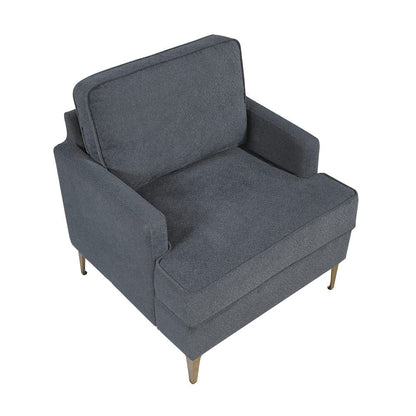 Homelegance  - Colette Accent Chair in Dark gray - 1051DG-1  view 1