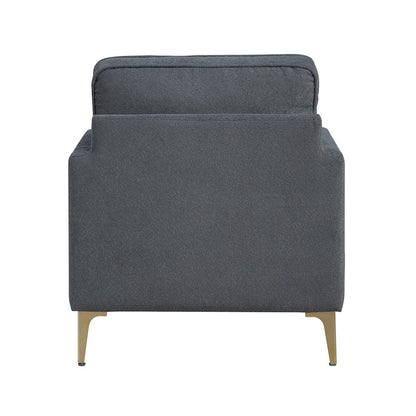 Homelegance  - Colette Accent Chair in Dark gray - 1051DG-1  view 2