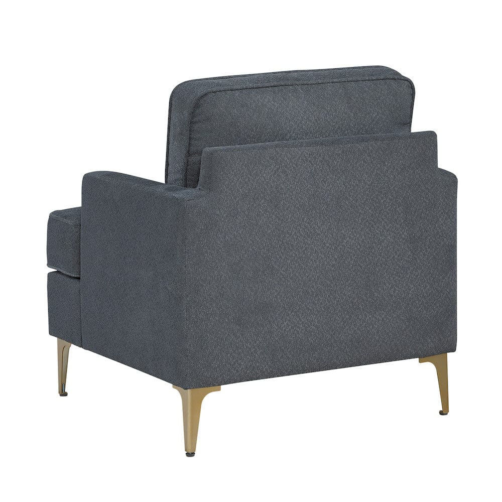 Homelegance  - Colette Accent Chair in Dark gray - 1051DG-1  view 3