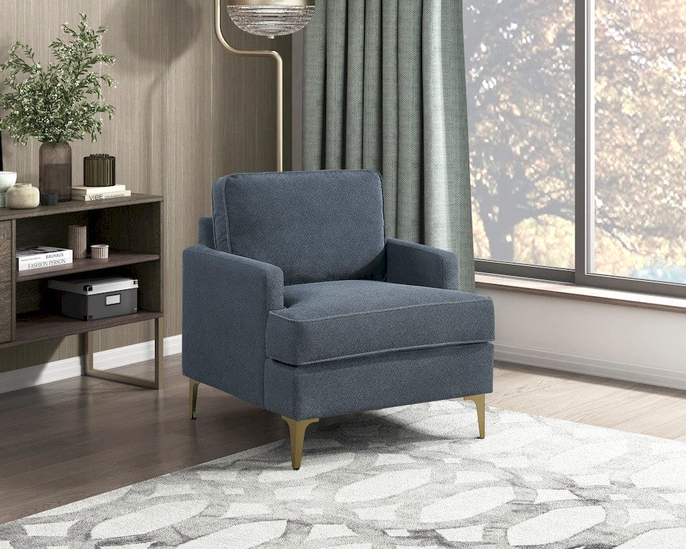 Homelegance  - Colette Accent Chair in Dark gray - 1051DG-1  view 6