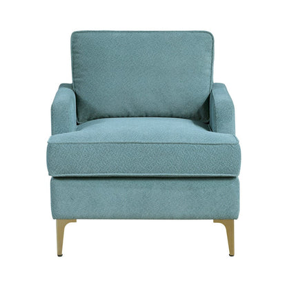 Homelegance  - Colette Accent Chair in Peacock - 1051BU-1  view 1