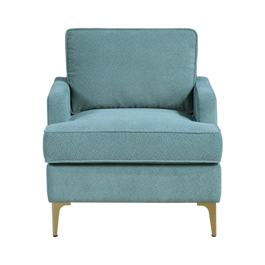 Homelegance  - Colette Accent Chair in Peacock - 1051BU-1  view 1