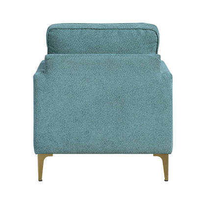 Homelegance  - Colette Accent Chair in Peacock - 1051BU-1  view 6