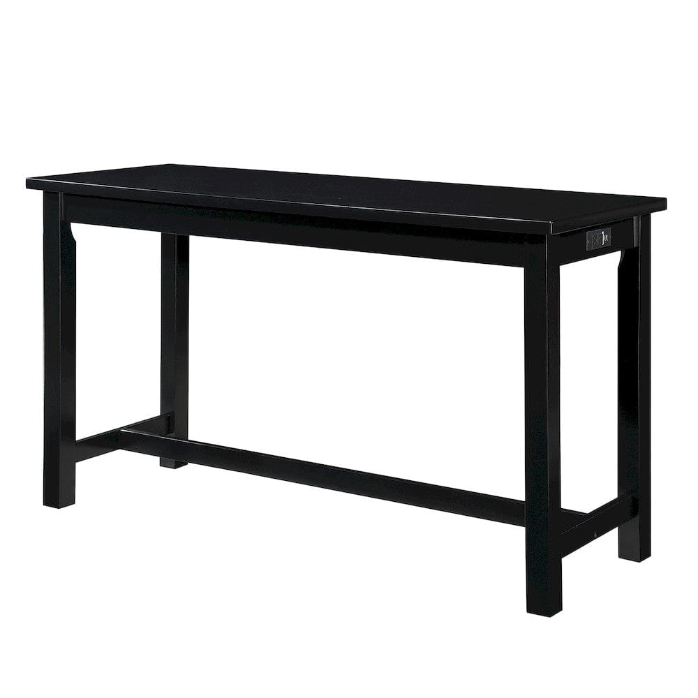 Homelegance  - Connected 4-Piece Pack Counter Height Set in Black - 5713BK  view 3