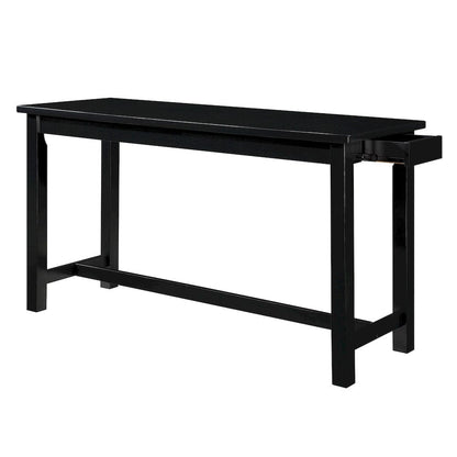 Homelegance  - Connected 4-Piece Pack Counter Height Set in Black - 5713BK  view 4