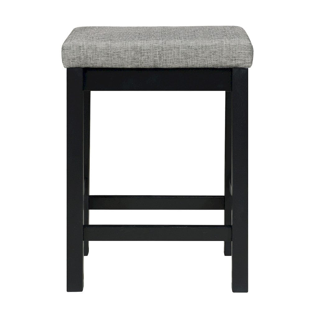 Homelegance  - Connected 4-Piece Pack Counter Height Set in Black - 5713BK  view 8