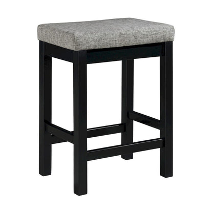 Homelegance  - Connected 4-Piece Pack Counter Height Set in Black - 5713BK  view 9
