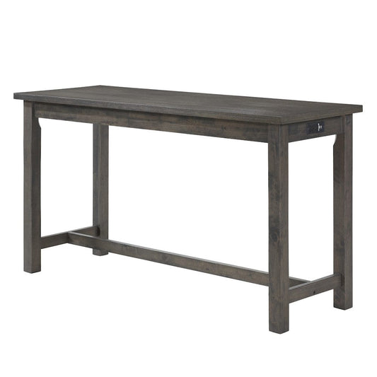Homelegance  - Connected 4-Piece Pack Counter Height Set in Gray - 5713GY  view 2