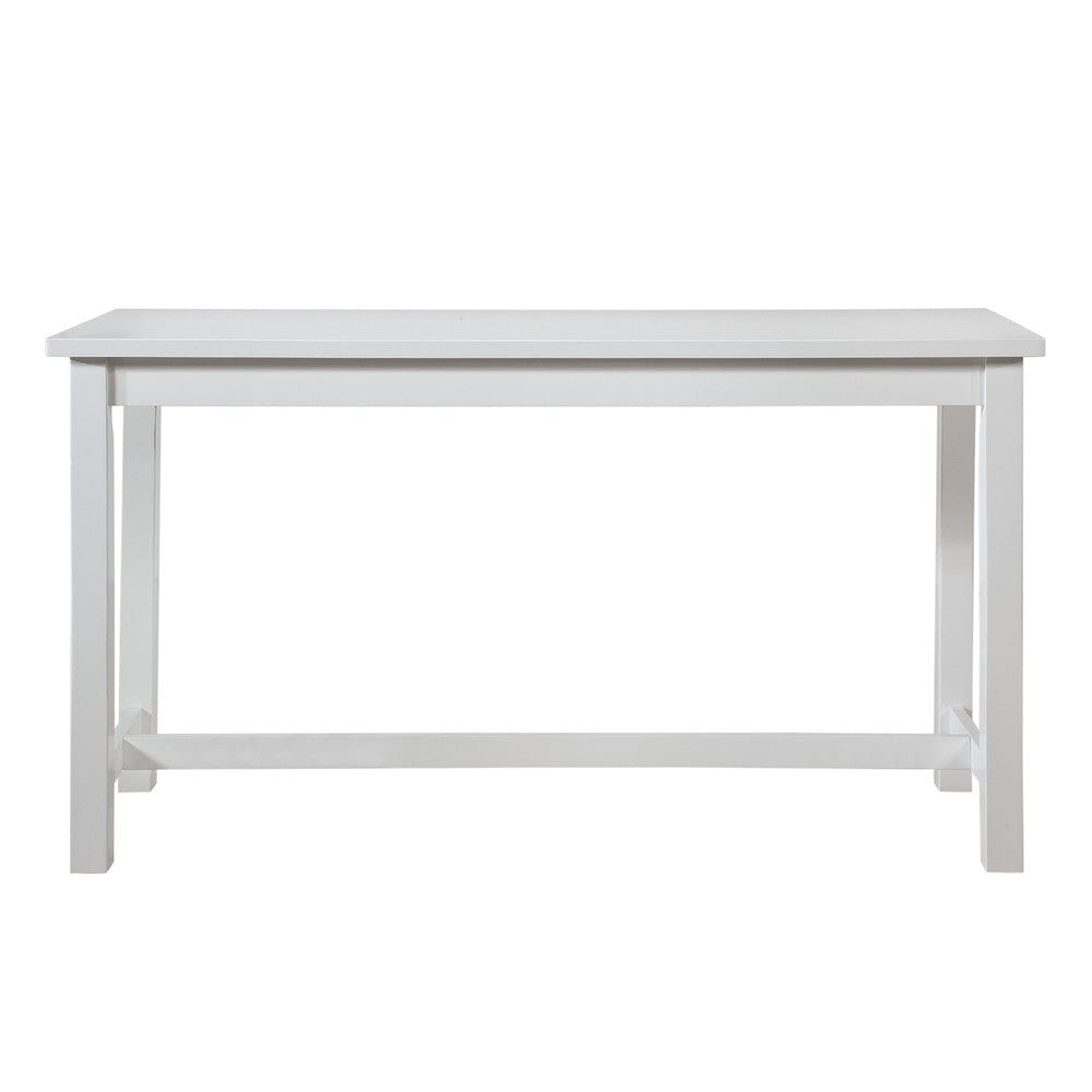 Homelegance  - Connected 4-Piece Pack Counter Height Set in White - 5713WT  view 4