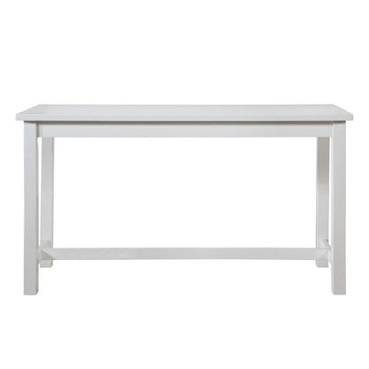 Homelegance  - Connected 4-Piece Pack Counter Height Set in White - 5713WT  view 4
