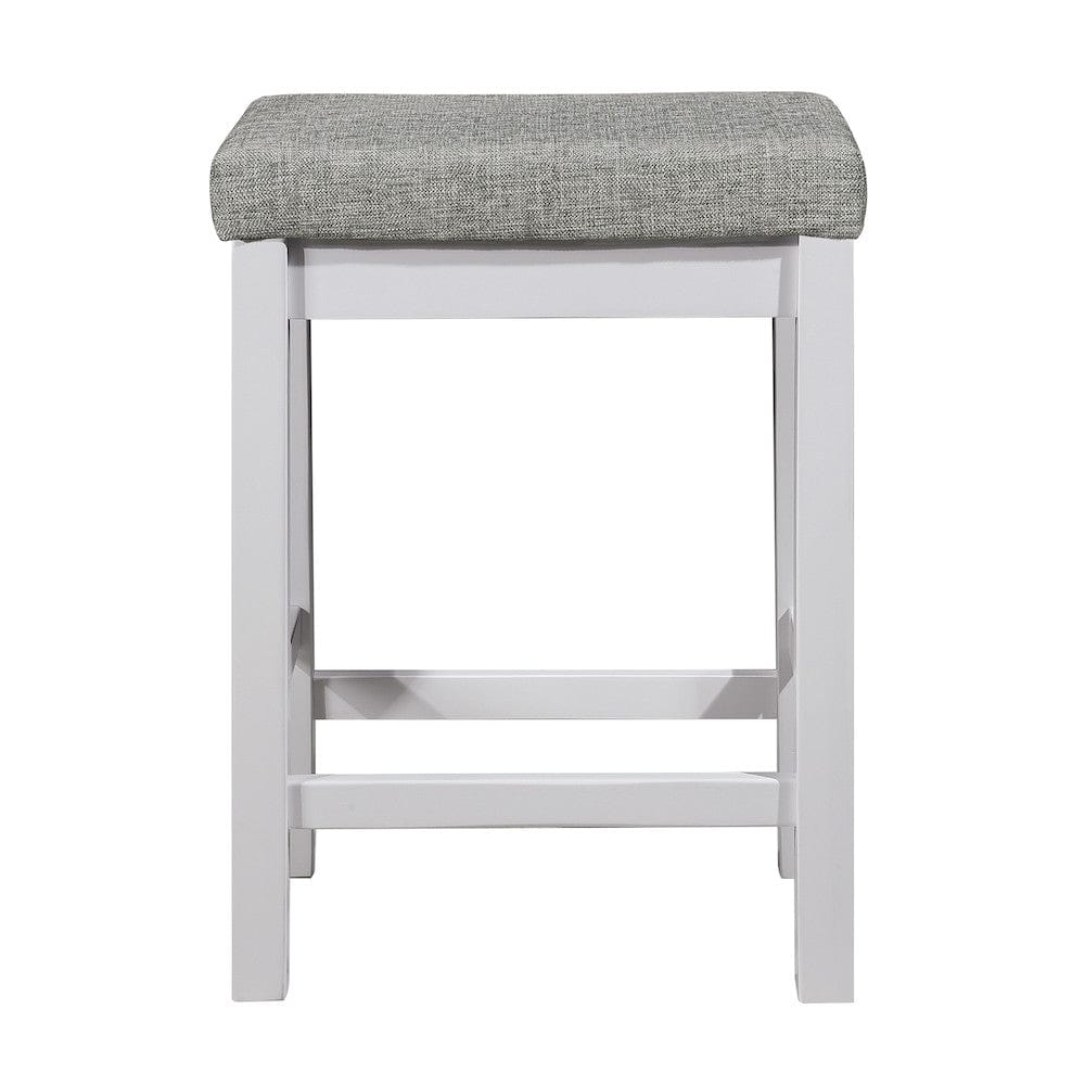 Homelegance  - Connected 4-Piece Pack Counter Height Set in White - 5713WT  view 9