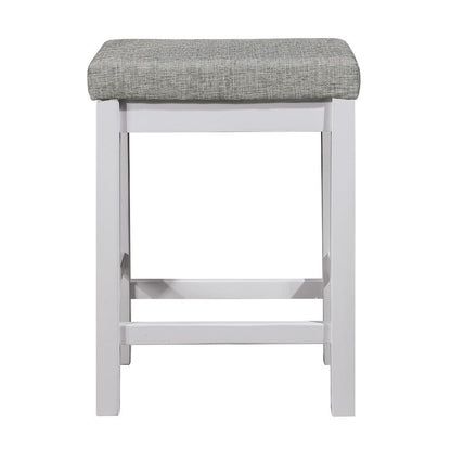 Homelegance  - Connected 4-Piece Pack Counter Height Set in White - 5713WT  view 9