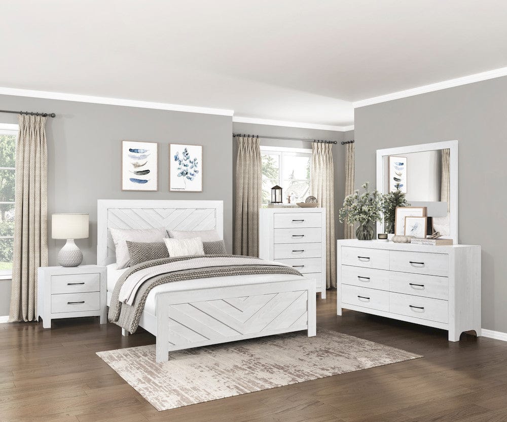 Homelegance  - Corbin Mirror - 1534WH-6  view 2