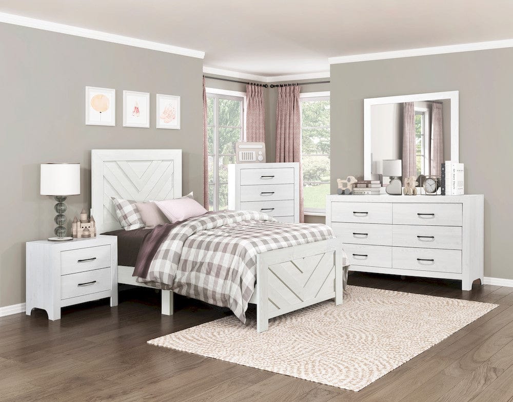 Homelegance  - Corbin Mirror - 1534WH-6  view 4