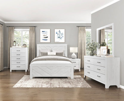 Homelegance  - Corbin Queen Bed - 1534NPWH-1  view 2