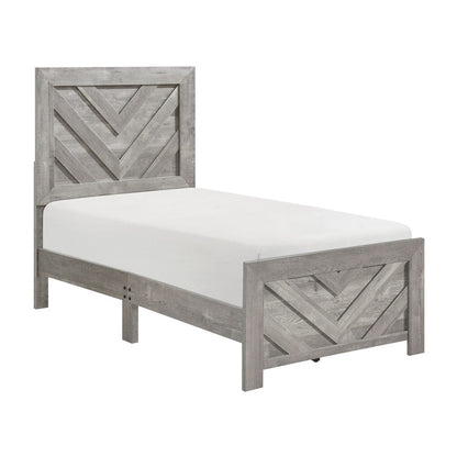 Homelegance  - Corbin Twin Bed - 1534NPGYT-1  view 3