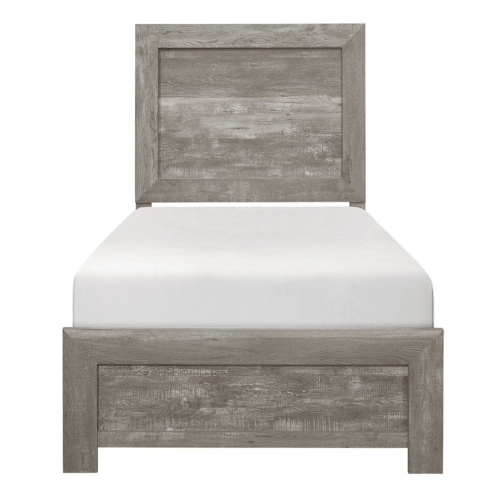 Homelegance  - Corbin Twin Bed in a Box - 1534GYT-1  view 1