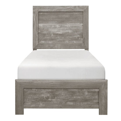 Homelegance  - Corbin Twin Bed in a Box - 1534GYT-1  view 1