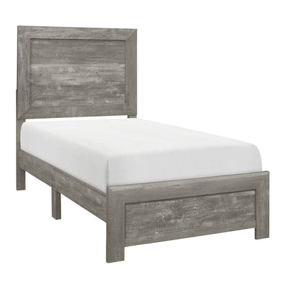 Homelegance  - Corbin Twin Bed in a Box - 1534GYT-1  view 2