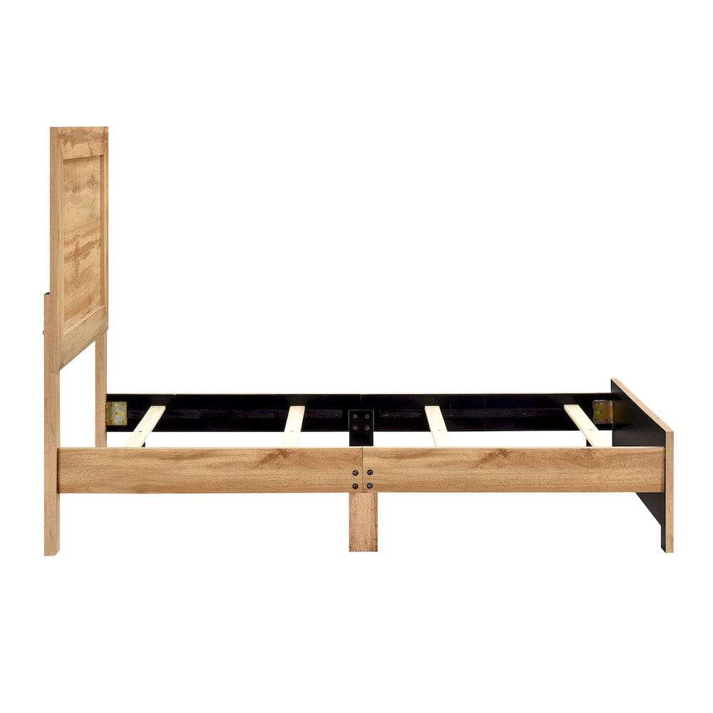 Homelegance  - Corbin Twin Bed in a Box - 1534NAT-1  view 7