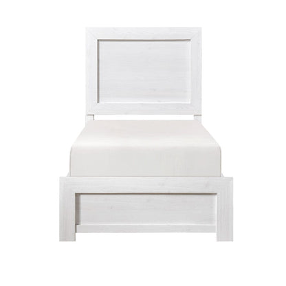 Homelegance  - Corbin Twin Bed in a Box - 1534WHT-1  view 1