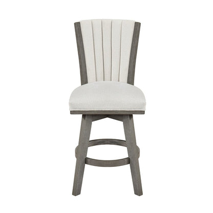 Homelegance  - Corvallis Swivel Counter Height Chair in Beige - 5507-24BES  view 1