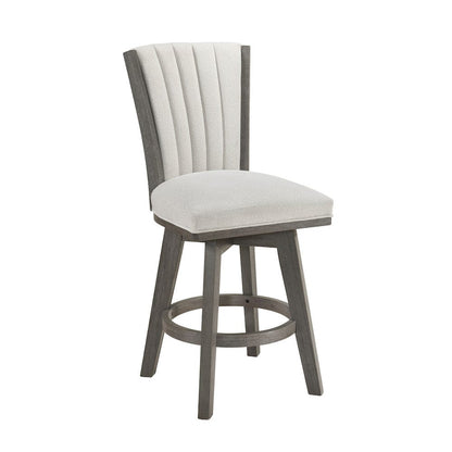 Homelegance  - Corvallis Swivel Counter Height Chair in Beige - 5507-24BES  view 2